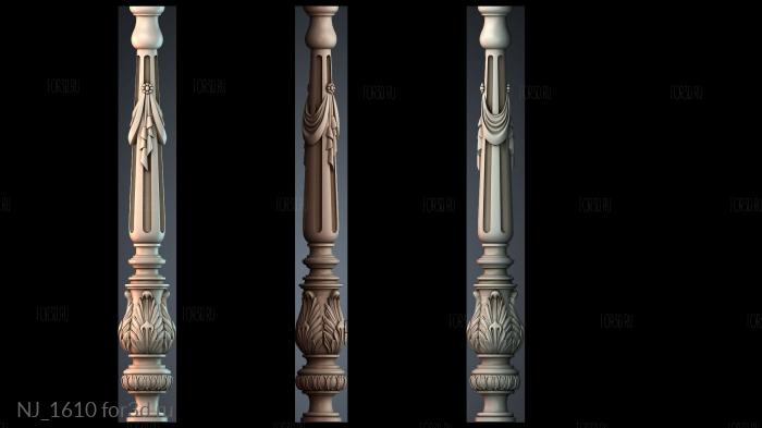 NJ_1610 3d stl for CNC