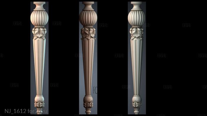 NJ_1612 3d stl for CNC