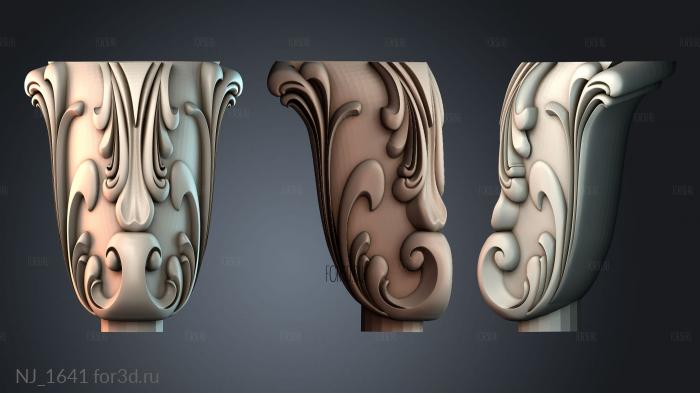 NJ_1641 3d stl модель для ЧПУ
