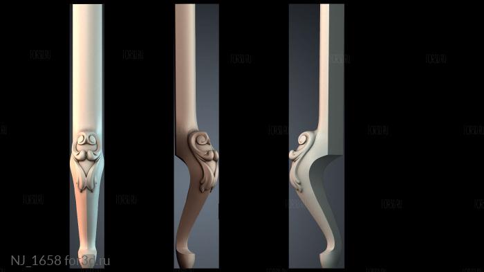 NJ_1658 3d stl модель для ЧПУ