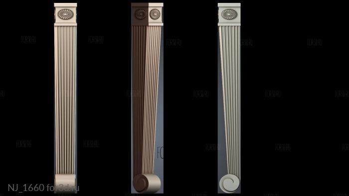 NJ_1660 3d stl модель для ЧПУ