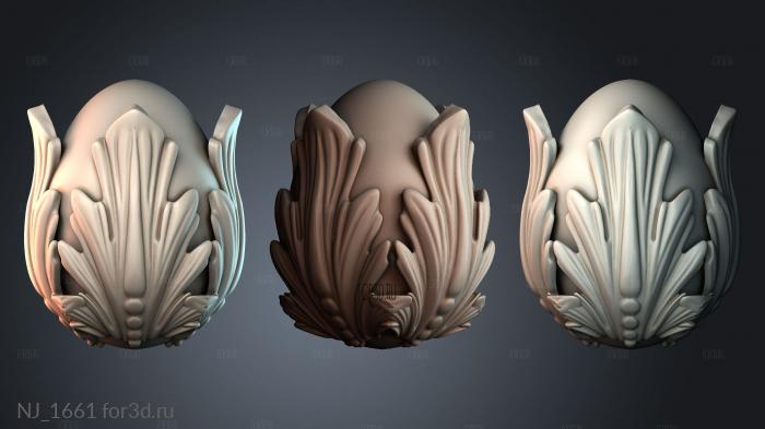 NJ_1661 3d stl модель для ЧПУ