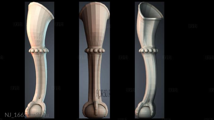 NJ_1665 3d stl модель для ЧПУ