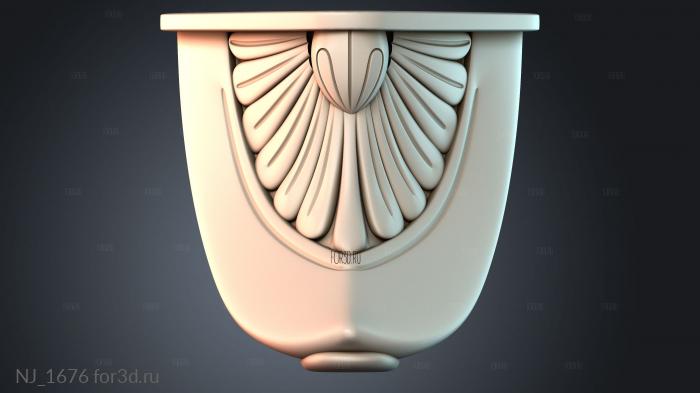 NJ_1676 3d stl модель для ЧПУ