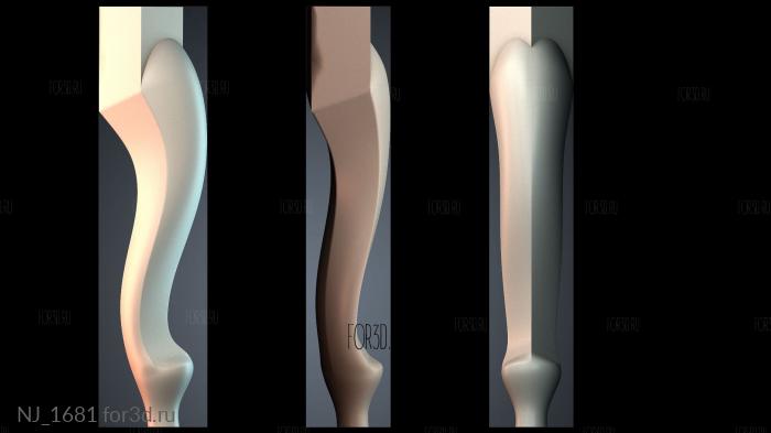NJ_1681 3d stl модель для ЧПУ