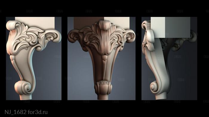 NJ_1682 3d stl модель для ЧПУ