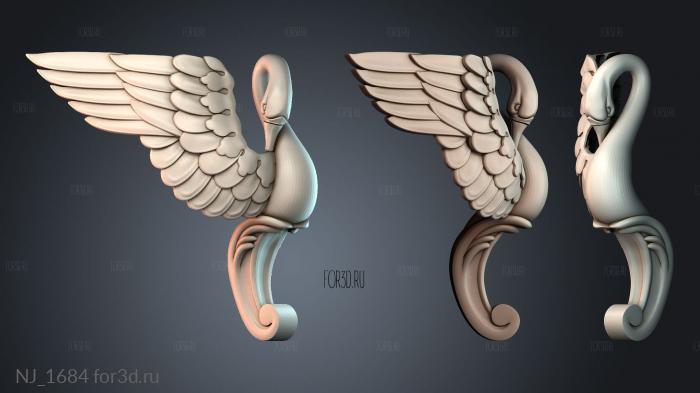 NJ_1684 3d stl модель для ЧПУ