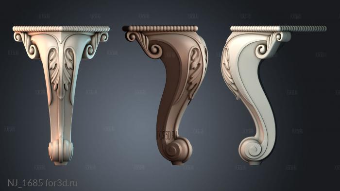 NJ_1685 3d stl модель для ЧПУ