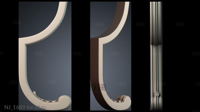 NJ_1689 3d stl модель для ЧПУ