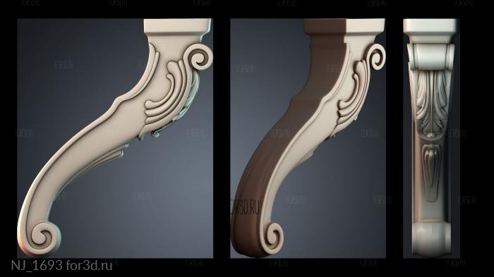 NJ_1693 3d stl модель для ЧПУ