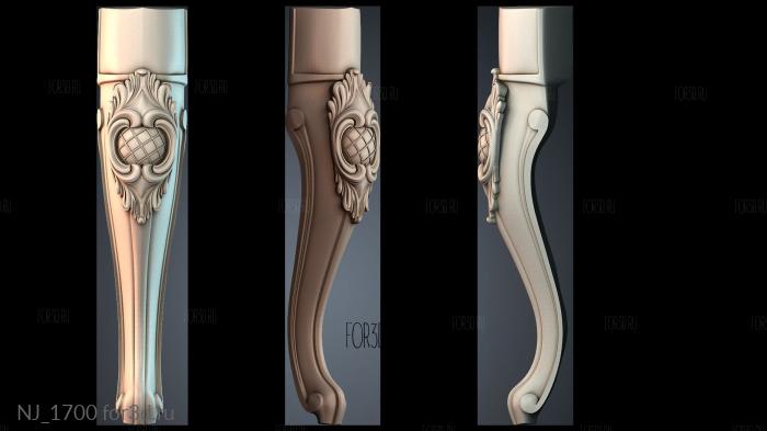 NJ_1700 3d stl for CNC