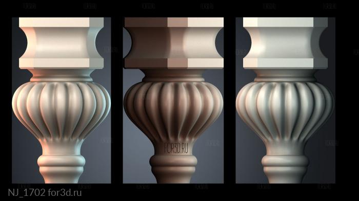 NJ_1702 3d stl for CNC