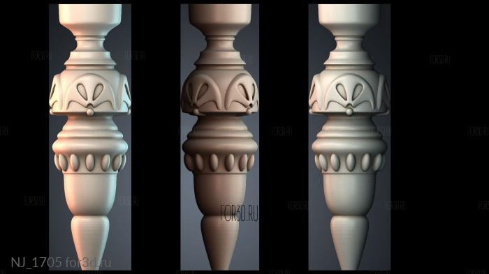 NJ_1705 3d stl модель для ЧПУ