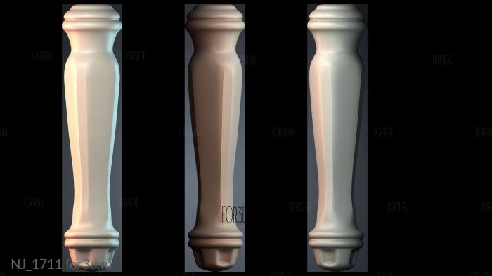 NJ_1711 3d stl модель для ЧПУ