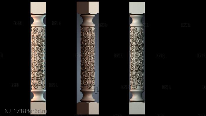 NJ_1718 3d stl модель для ЧПУ