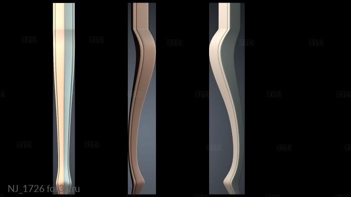NJ_1726 3d stl модель для ЧПУ