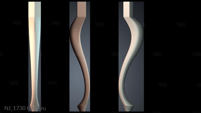 NJ_1730 3d stl модель для ЧПУ