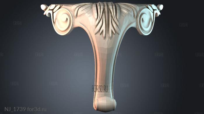 NJ_1739 3d stl модель для ЧПУ