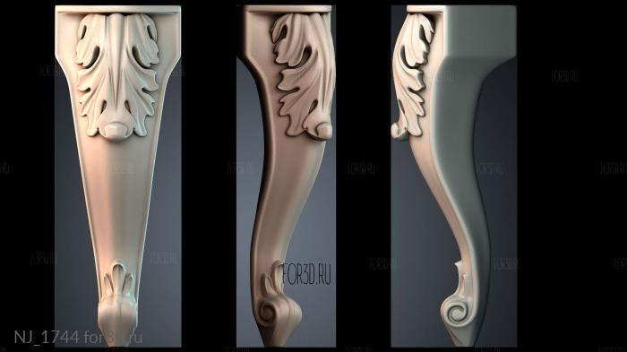 NJ_1744 3d stl модель для ЧПУ