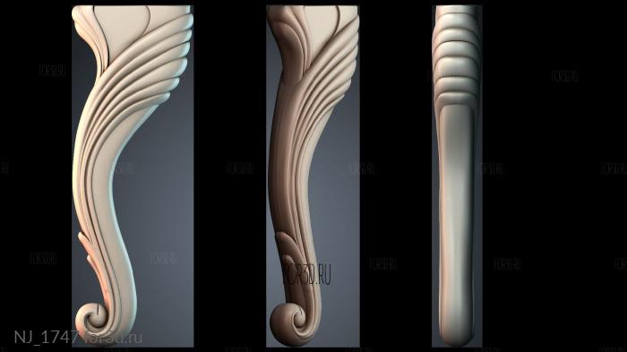NJ_1747 3d stl модель для ЧПУ