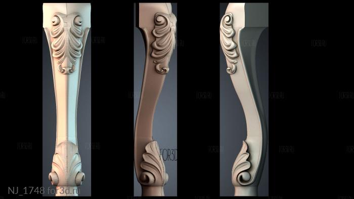 NJ_1748 3d stl модель для ЧПУ