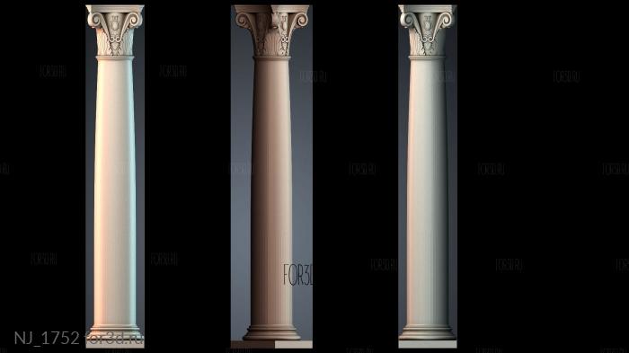 NJ_1752 3d stl модель для ЧПУ