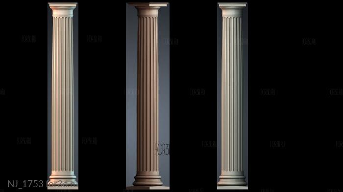 NJ_1753 3d stl for CNC