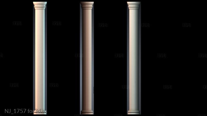 NJ_1757 3d stl модель для ЧПУ