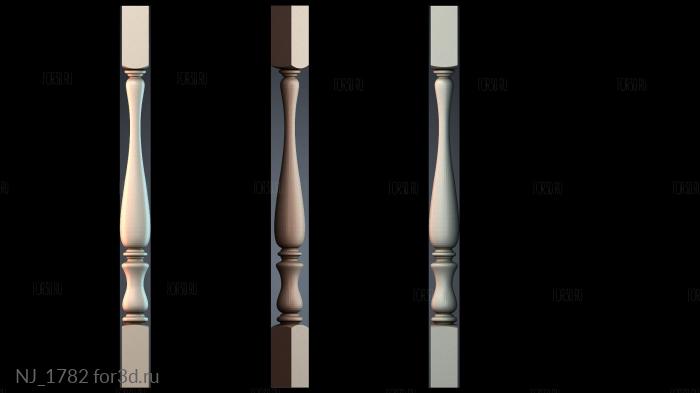 NJ_1782 3d stl модель для ЧПУ