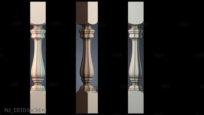 NJ_1810 3d stl модель для ЧПУ