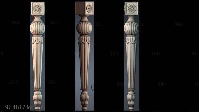 NJ_1817 3d stl модель для ЧПУ