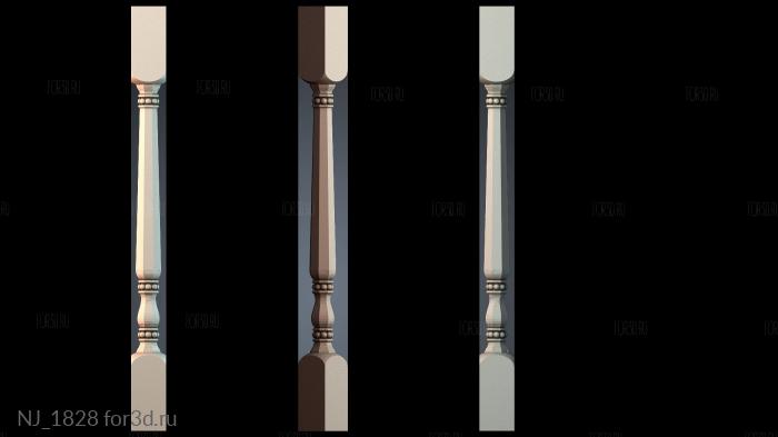 NJ_1828 3d stl модель для ЧПУ