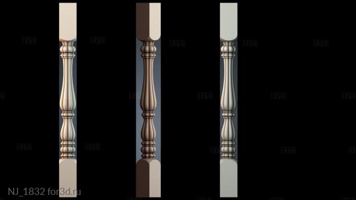 NJ_1832 3d stl модель для ЧПУ