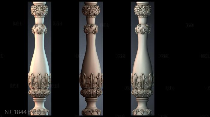 NJ_1844 3d stl модель для ЧПУ