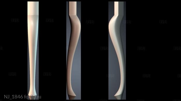 NJ_1846 3d stl модель для ЧПУ
