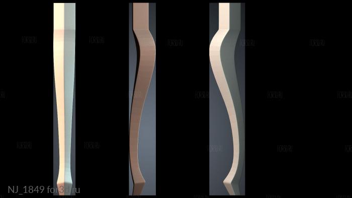 NJ_1849 3d stl модель для ЧПУ