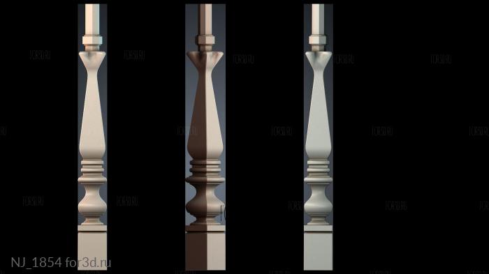 NJ_1854 3d stl модель для ЧПУ