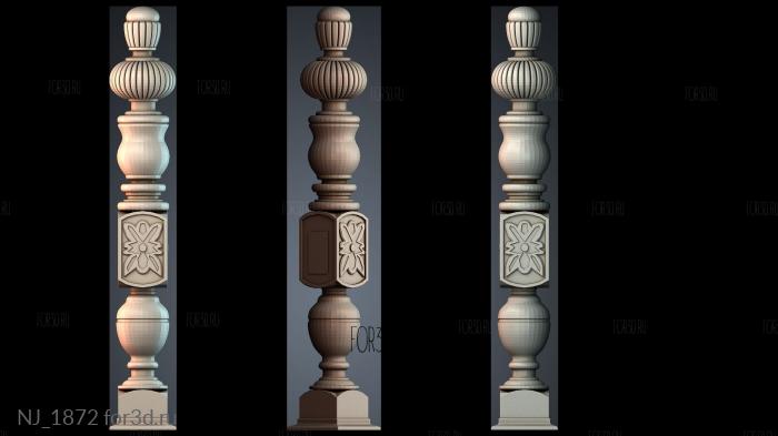 NJ_1872 3d stl модель для ЧПУ