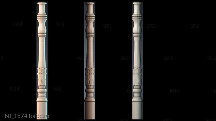 NJ_1874 3d stl модель для ЧПУ