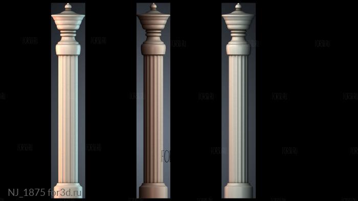 NJ_1875 3d stl модель для ЧПУ