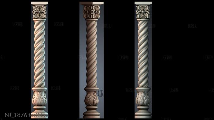 NJ_1876 3d stl модель для ЧПУ