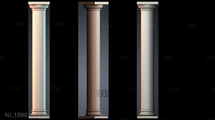 NJ_1888 3d stl модель для ЧПУ