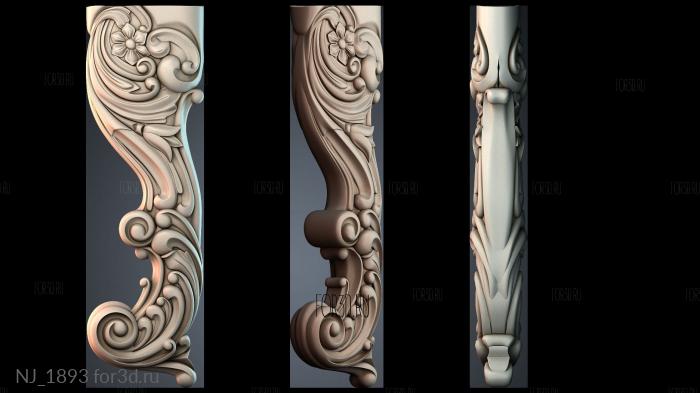 NJ_1893 3d stl модель для ЧПУ