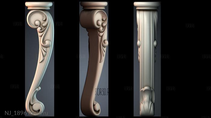 NJ_1896 3d stl модель для ЧПУ
