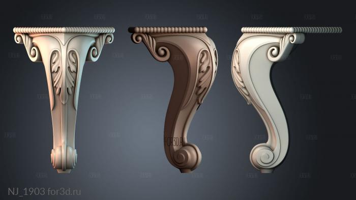 NJ_1903 3d stl модель для ЧПУ