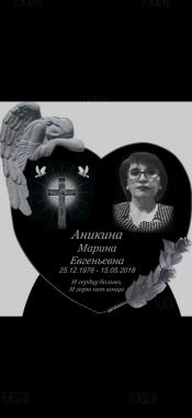 Роза на памятнике 3d stl модель для ЧПУ