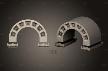 Памятник Репинское кладбище 3d stl модель для ЧПУ