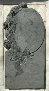 Памятник с розами 3d stl модель для ЧПУ