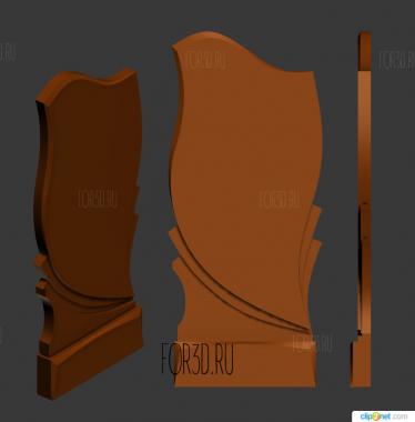 Памятник 3d stl модель для ЧПУ