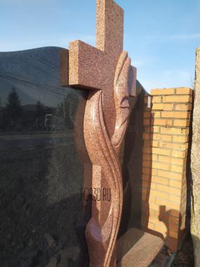 Крест с плащаницей 3d stl модель для ЧПУ